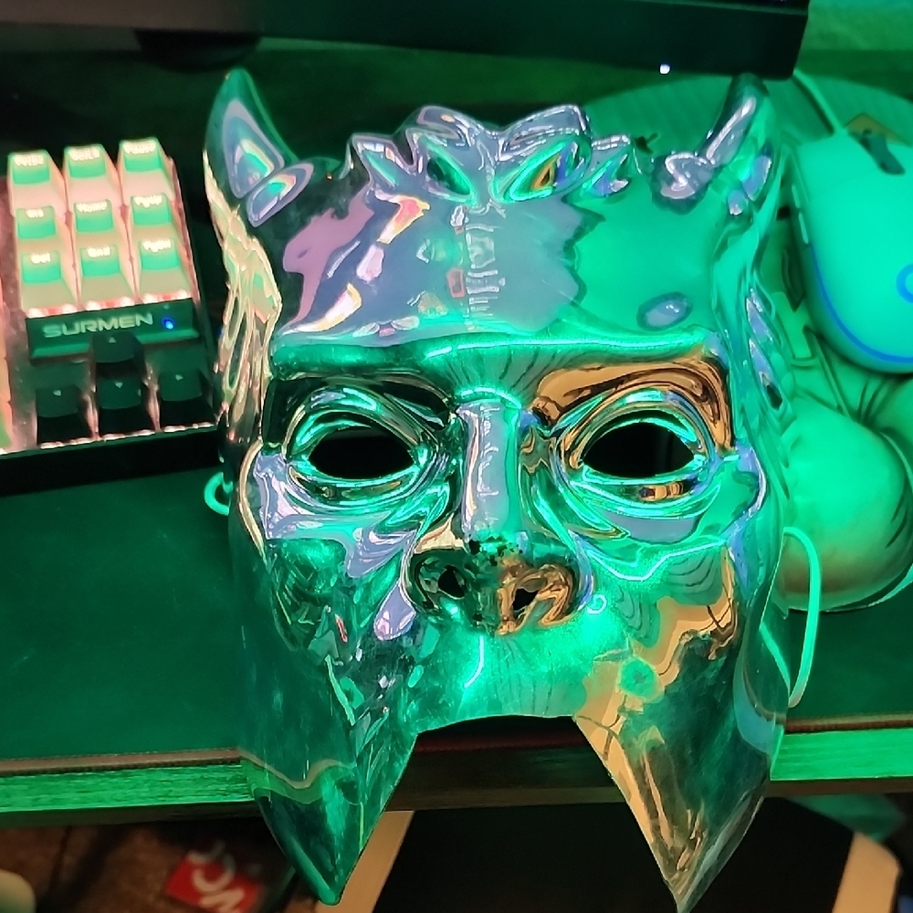 Prequelle Era Ghost - Silver Ghoul Mask